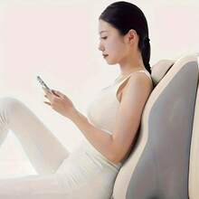 Two Styles Of Ergonomic Support Pillows, Versatile Prone Pillows, Breathable Bed Pillows, Ideal For Side And Back Sleepers, Memory Foam Pillows With Removable Covers, And Multifunctional Back Support - Grey - View 6