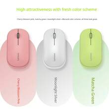 Lenovo YUE Series X5M Pro 2.4G Wireless Optical Mouse, Silent Click Ergonomic Portable Mice, Stable Wireless Connection, Lightweight Cordless Mouse For Office Home PC Laptop Desktop Daily Use - View 1