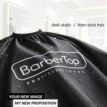160*140,Barber Cape Waterproof Antistatic Professional Hairdressing Cape For Salon Styling Suit Pattern Design - Multicolor - View 5