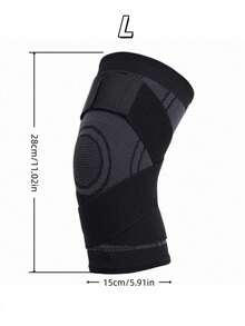 1 Pair Sports Knee Pads, Breathable Compression Knee Brace, Basketball Running Knee Support, Meniscus Protection, Outdoor Hiking, Fitness Squats, Adjustable Strap Knee Sleeve, Joint Support, Sports Injury Prevention, Cycling, Badminton, Elastic Knit, Shock Absorption, Multi-Function Sports Knee Pads, Outdoor Sports Knee And Elbow, Wrist Protection, Best Gift For Wife, Girlfriend, Mother, Holiday, Birthday, Mother's Day - Protective Gear - View 4