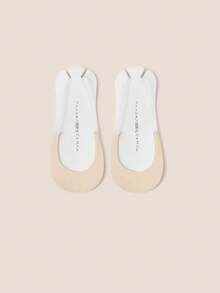 1/2/4/6 Pairs Women High Heel Socks, Summer Thin Anti-Slip Half-Toe Invisible Liner Socks - Multicolor - View 6