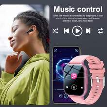 This Popular Unisex Smart Watch Features The Following Functions: Call Answering, Message Alerts, Music Control, Remote Camera Shutter, Step Counting, Calorie Tracking, Multiple Sports Modes, Alarm Clock, Incoming Call And Message Notifications, Compatible With Android And IOS Systems. - Multicolor - View 6