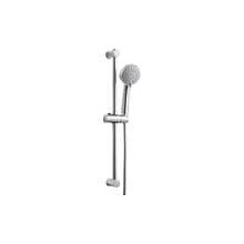 Shower Riser Rail Kit, Shower Slide Bar 60cm With 3 Modes Shower And Hose Set, 1.6m Stainless Steel Hose, Height Adjustable Bathroom Shower - Silver + 60cm - View 2