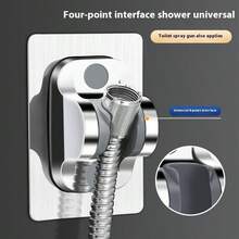 Giá đỡ vòi sen không cần khoan, giá đỡ điều chỉnh được, loại đa năng, đế điều chỉnh nhiều cấp độ cho vòi sen. - Nhiều màu - Xem 9