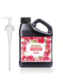 Nhựa UV 100g/200g/500g/1000g - Nhựa epoxy khô nhanh, thích hợp làm đồ trang sức, nhựa trong suốt không bị ố vàng, có vòi bơm - Thích hợp cho người mới bắt đầu tự làm đồ trang sức và phụ kiện. - Nhiều màu 2 - Xem 17
