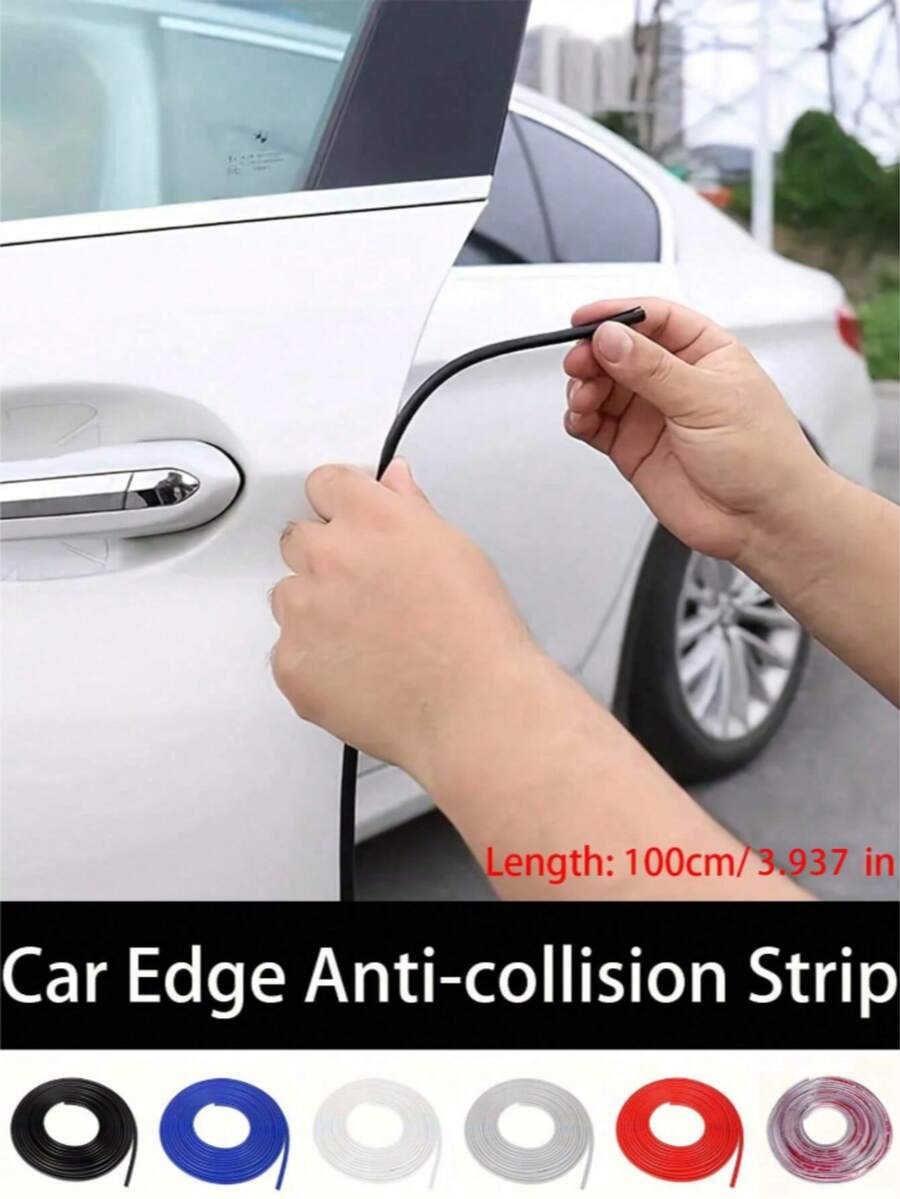 1 pieza Protector de borde de puerta de coche, tira anti-colisión, tira de sellado anti-arañazos - Tira de protección contra impactos en el lateral de la puerta - Ver 1