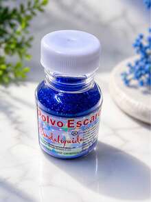 Frosted Powder For Decorating Fabrics, Foam, Wood, And Creating Beautiful Metallic Effects And More. - Dark Blue - View 1