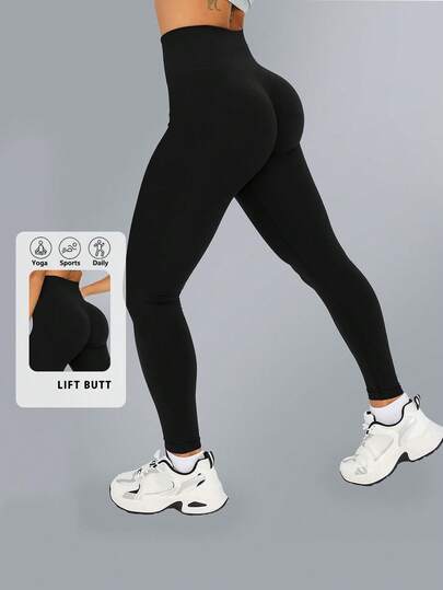 DINBEY Quần legging thể thao cạp cao và nâng hông dành cho nữ, thích hợp cho chạy bộ và tập thể dục.