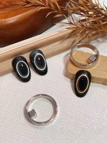 1件装猫眼美甲磁铁套装，强力猫眼凝胶指甲油磁铁，二合一猫眼美甲磁铁，适合DIY美甲沙龙 - 彩色 - 查看 2