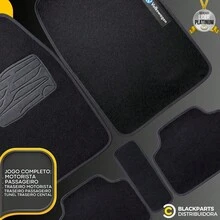 Kit Tapete  Automotivo De Carpete Personalizado - 5 PEÇAS - Visão 6