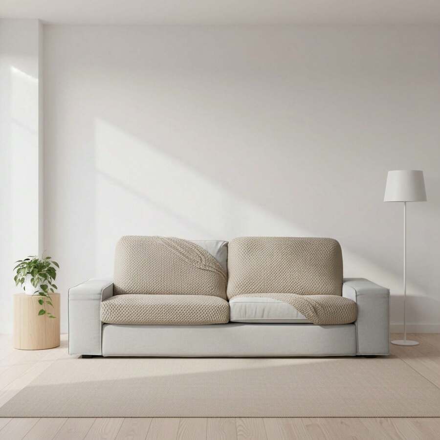 Kiva Universal And Versatile XL Sofa Seat Cover, Various Colors Available – Easy-To-Fit Protective Sofa Cover For Backrest, Seat And Arms - 利諾.索爾 - 查看 1
