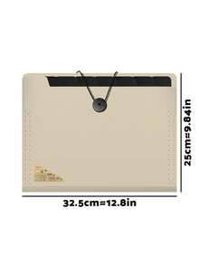 1 pieza Carpeta de archivo de oficina con múltiples compartimentos tamaño A4, organizador de exámenes estudiantiles tipo acordeón, portadocumentos de múltiples capas, bolsa organizadora de archivos universal - Multicolor - Ver 15