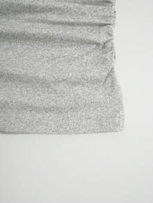 paquete de 3 camisetas de mujer con estampado de perro garabateado, cuello redondo, fruncido en los laterales y ajuste ceñido - Conjunto de camisetas básicas de estética casual Y2K para el verano - Multicolor - Ver 8