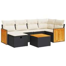 vidaXL Outdoor Table & Chair Sets - Black - View 2