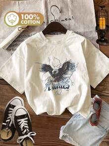 Plus Size T-Shirts - Black - View 6