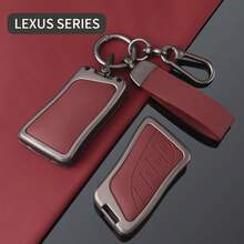 适用于雷克萨斯 ES、GX、LX、UX、RC、NX、LS、CT200H、200-350、260h、300H 车型的三键钥匙扣保护套及挂绳钥匙链保护器 - 手繩扣 - 查看 3