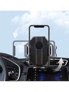 车载吸盘式手机支架，可伸缩调节，通用导航手机支架 - b - 查看 7