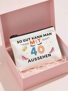 40th Birthday Gift Set For Women, Makeup Bag - Multicolor - View 3