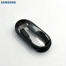 Samsung Dual USB-C Interface 3A Data Cable Global Version EP-DA705 Length Is 1M Support 60W/45W/25W Charger Suitable For Smart Phones, Tablets And Laptops - Multicolor - View 3