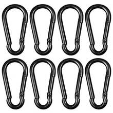 8/15pcs Heavy Duty Spring Snap Hooks, Quick Connecting Rings, Keychain, Suitable For Hanging, Camping, Hiking, Travel, Fishing And Various Outdoor Activities - one-size - View 10