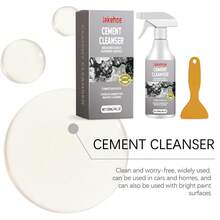 jakehoe Cement Cleaning Spray Heavy Duty Cement Remover Strongly Deeply Decompose Stubborn Stains Restore Smooth Surface For Various Cement Surfaces - 液體 - 查看 4