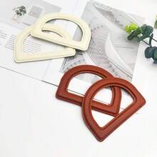 2 pièces Sangles en PU - Poignées élégantes en D-Ring, crème, marron et marine, pour la fabrication de sacs et de portefeuilles DIY, poignées en PU artisanales , Sangles en D-Ring , Sangles en PU durables, sangle de bandoulière, fournitures pour la fabrication de portefeuilles DIY - Nouveau modèle - Voir 3