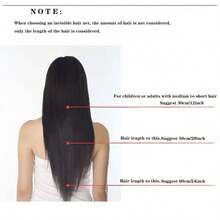 Set Jaring Rambut Hitam Tak Terlihat, Jaring Rambut Halus Tak Terlihat, Hiasan Kepala Pramugari, Jaring Penutup Sanggul, Aksesori Rambut Tari Profesional - View 4
