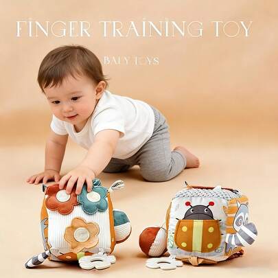 Sách vải giáo dục sớm cho bé, Nâng cao khả năng nhận thức của bé, Sách vải nhiều màu sắc - Rèn luyện thị giác và thính giác hấp dẫn với đuôi động vật hoạt hình, Polyester mềm mại, Đồ chơi học tập cho trẻ em, Sách vải giáo dục sớm bền, chống rách, chống thấm nước, Kích thích sự thức tỉnh về xúc giác và thị giác của bé, Thích hợp làm quà tặng Giáng sinh, sinh nhật và các ngày lễ khác!