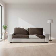 Kiva Universal And Versatile XL Sofa Seat Cover, Various Colors Available – Easy-To-Fit Protective Sofa Cover For Backrest, Seat And Arms - 索爾.布朗 - 查看 2