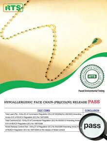 1pc Women's Fashion Green Rhinestone Face Chain, Personalized Street Style Tassel Face Chain, Facial Jewelry, Stage Accessories - Gold - View 3