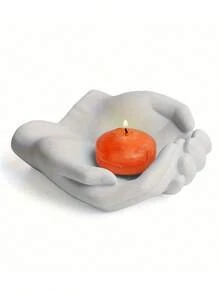 1 tác phẩm điêu khắc bằng nhựa hình bàn tay trang trí cho máy tính để bàn tại nhà/văn phòng, giá để đồ trang sức hoặc chìa khóa, quà tặng thủ công mỹ nghệ tốt nhất - trắng - Xem 7