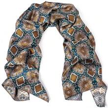 Bộ trang phục nam 4 món phong cách cổ điển màu kaki jacquard gồm khăn quàng cổ, nơ bướm và khăn cài túi, khuy măng sét, thích hợp cho dạ hội, tiệc tùng, lễ hội, ngày lễ. - Màu Khaki - Xem 3
