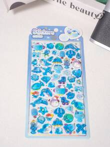 Colorful 3D Epoxy Resin Stickers - Cute Animals - Waterproof, Reusable, Repositionable, Self-Adhesive, High-Quality Resin - Perfect For Decorating Smartphones, Phone Cases, Laptops, Desktops, Tablets, Stationery, Notebooks, Journals, Planners, Scrapbooks, Mugs, Water Bottles, Refrigerators, Gift Wrapping, DIY Decor - Multicolor - View 11