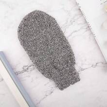 2pcs Exfoliating Bath Towel And Glove Set - Powerful Mud Removal Tool, Deep Cleansing Scrub Gloves - A - View 7