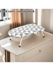 1 pièce Housse de planche à repasser, housse de tapis de repassage de bureau, housse de planche à repasser de bureau résistante à la chaleur et remplaçable. Disponible en tailles S/M/L et en plusieurs couleurs. Épaissie, résistante à la décoloration, résistante aux taches, résistante à l'usure, antidérapante. Design simple de couleur unie et de couleur contrastée. Accessoire de repassage pratique pour la maison, le dortoir et les voyages. Cadeau pratique pour la famille et les amis pour le Nouvel An, l'anniversaire, la Saint-Valentin, la fête des vacances, la Fête des Mères, etc. Cadeau de rentrée scolaire. Fournitures de dortoir. - A - Voir 10