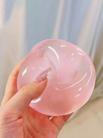 4cm Giocattolo da spremere in malto rotondo, palla da comprimere in olio di cocco blu a lento rimbalzo fatta a mano, giocattolo antistress, adatto come regalo per vacanze, regali divertenti e carini, regali di compleanno, regali di Pasqua, regali di Ognissanti, regali di Natale, bomboniere per feste