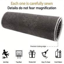 1pc Universal Car Trunk Mat Fits Most Models - Diamond Mesh Thickened Design Luggage Mat Easy Installation Suitable For SUV, Sedan, Hatchback - Multicolor - View 9