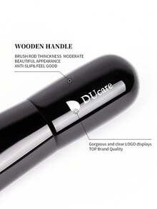 DUcare Cọ trang điểm phổ biến, lông ngắn và dày, tạm biệt lớp phấn phủ, mang lại độ che phủ và che khuyết điểm hoàn hảo. - màu đen - Xem 4