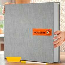Album ảnh tự dính khổ lớn 4x6 5x7 8x10, quà tặng cho mẹ, gia đình, em bé, đám cưới, kèm bút kim loại và bìa nhựa. - 1PC - Xem 14