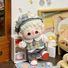 10cm/20cm 娃娃服裝套裝系列，娃娃穿搭服飾，套裝組合，娃娃配件，絨毛玩具衣服，明星粉絲周邊娃娃服，派對小禮物，生日禮物(不含娃娃) - 彩色 - 查看 4
