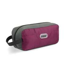GOX Bolsa de aseo de viaje estuche Dopp bolsa de cosméticos ultraligera organizador de maquillaje Púrpura 9.8*4.3*3.3 Inches - 9.84.33.3 pulgadas - Ver 2