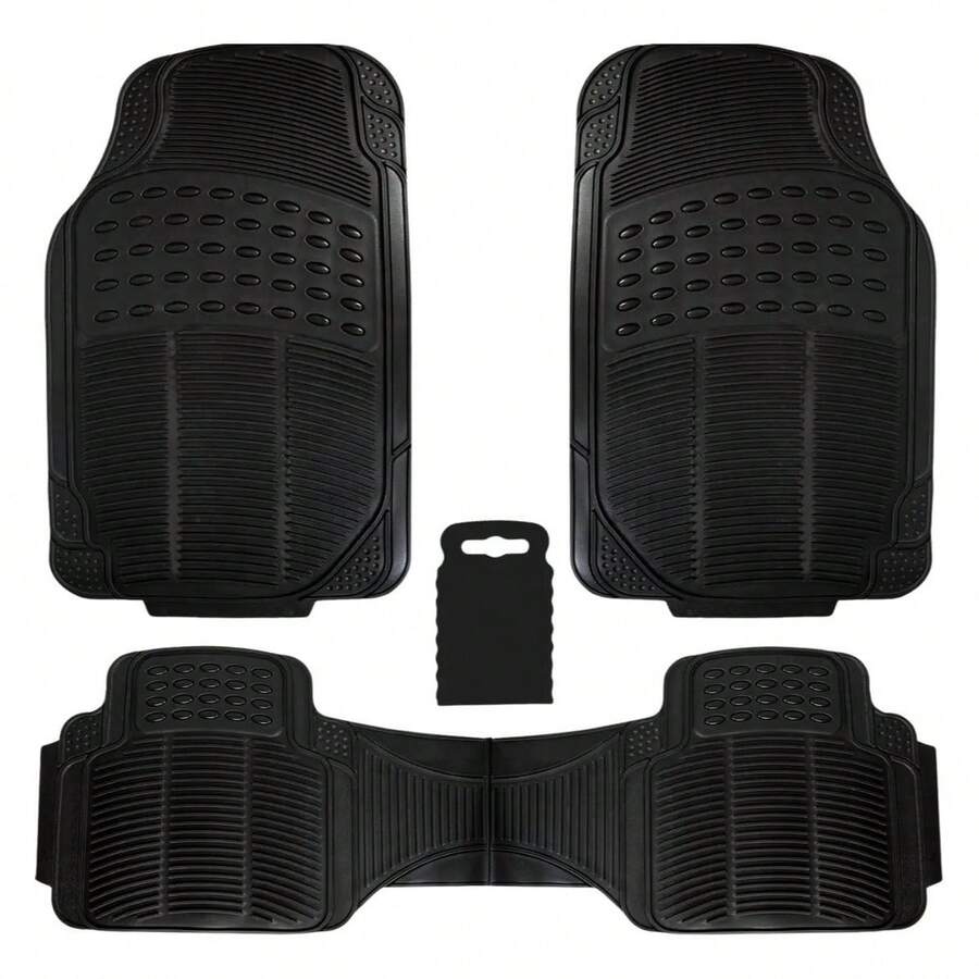 Car Floor Mat Kit, Waterproof Rubber, Automotive Design, Chevrolet - 3 件 - 查看 1