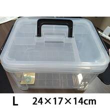 1个大容量双层防水透明药盒 - 方便取用，带便携提手，适合居家、办公及旅行使用。可作为每周药盒、旅行药盒、急救包收纳盒，适用于存放各种药品、应急用品、洗漱用品，方便取用，一目了然（图片与实物可能略有差异，请以实物为准）。 - 多色 - 查看 10