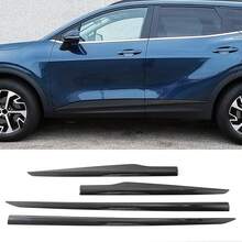Body Side Molding Sportage 2022-2026 Carbon Door Molding Trim - Carbon Fiber Pattern - View 1