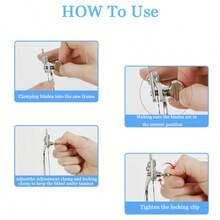 Adjustable Hand Saw Frame, Professional Jewelry Making Kit Suitable For Multifunctional Manual Tools For Cutting Wood, Stone, And Metal - 12 Saw Blades - View 6