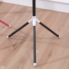 1PC Clothes Hanging Rack Floor Simple Bedroom Clothes And Hat Rack Household Clothes Storage Rack Easy Assembly - Black - View 5