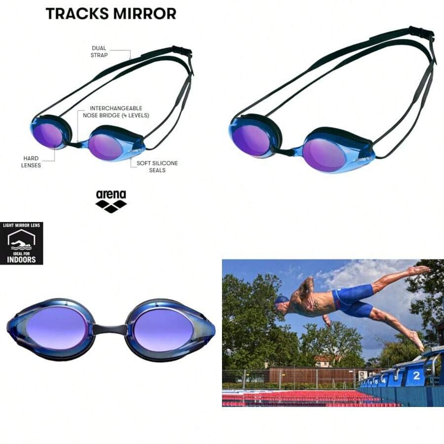 Arena Tracks Mirror Goggle - Ver 1