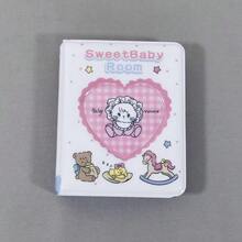 36pcs/Set Cute Cartoon Rabbit & Bear 3-Inch PVC Instant Camera Photo Album, K-POP Fan Merchandise, Limited Edition Fan Goods, ENEMY Photo Card, Sticker, Holiday Gift, 36-Slot Card Collecting Album, High-Quality 3-Inch Instant Photo Card Holder Album, Heart-Shaped Mini Album, Suitable For Instant Camera And Idol Cards - Multicolor - View 3