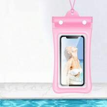 1个防水充气手机袋，手机保护套，适合雨天、游泳池、海滩、派对等场合。 - 多色 - 查看 34