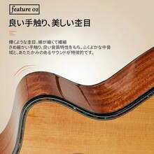 AORTD アコースティックギターセット ギターセット ギター 16点セット 初心者 38インチ 9色 アコギ アコースティックギター フォークギター 入門 学生 おすすめ ソフトケース付き プレゼント ギフト 二年保証 - レッド - チェックする 5